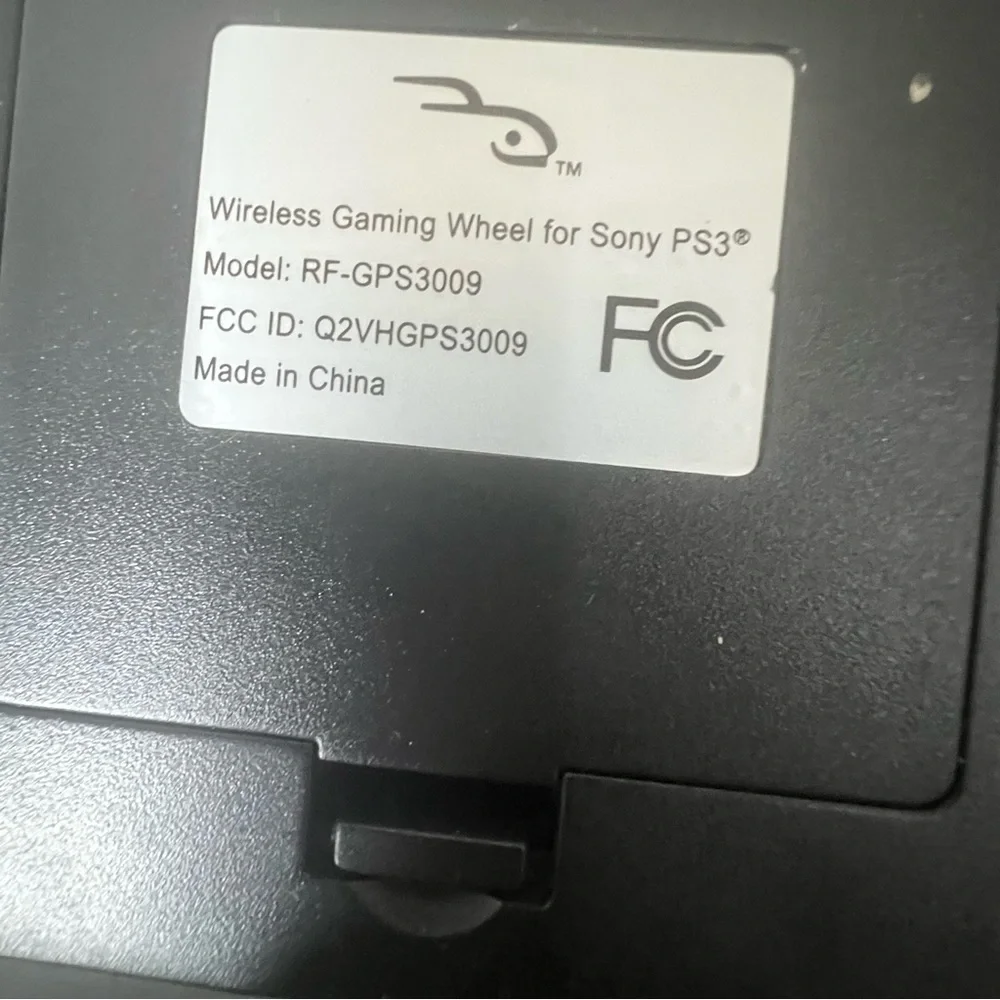 Rocketfish Pro PS3 Wireless Racing Steering Wheel + Pedal Shifter rec RF-GPS3009